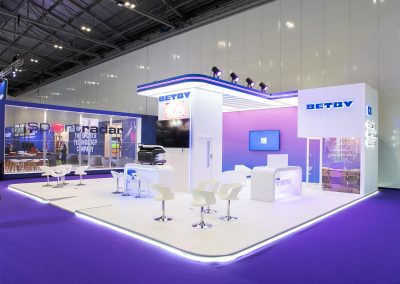 Betby - ICE London 2023 - modular exhibition stands london