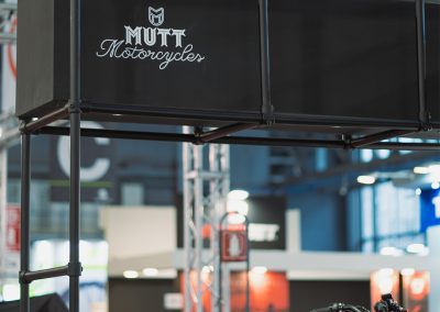 Mutt Motorcycles Exhibition Stand Build & Design