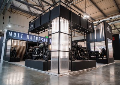 Mutt Motorcycles Exhibition Stand Build & Design