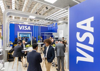 Visa bespoke exhibition stands