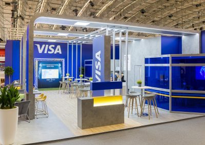 Visa bespoke exhibition stands